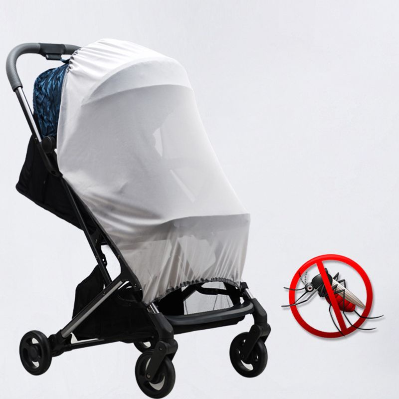 Tấm lưới chống muỗi che nắng chống tia UV bảo vệ chống côn trùng dành cho xe đẩy em bé