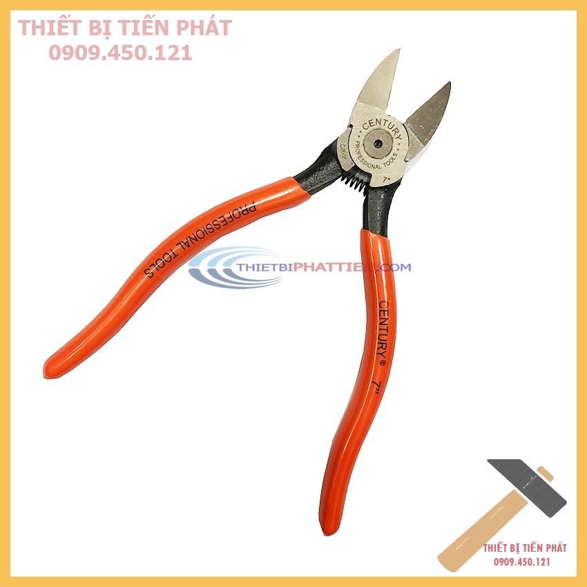 Kìm Cắt Ba Dớ, Cắt Nhựa Century 7'' Lu-Kbd-7 Thép Crv Siêu Bén Taiwan Cao Cấp
