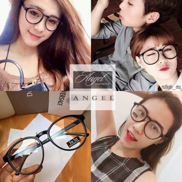 Gọng kính Ngố Mèo TRÒN xinh xắn thời trang | BigBuy360 - bigbuy360.vn