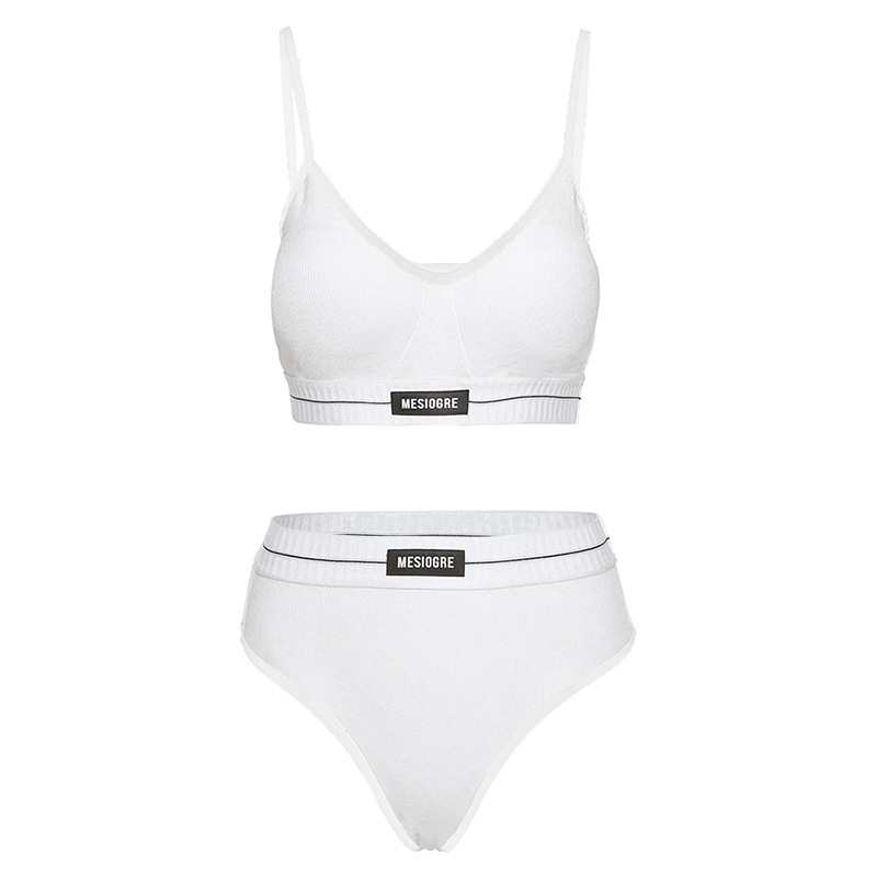Set Áo Hai Dây + Quần Short Màu Tương Phản Cho Nữ