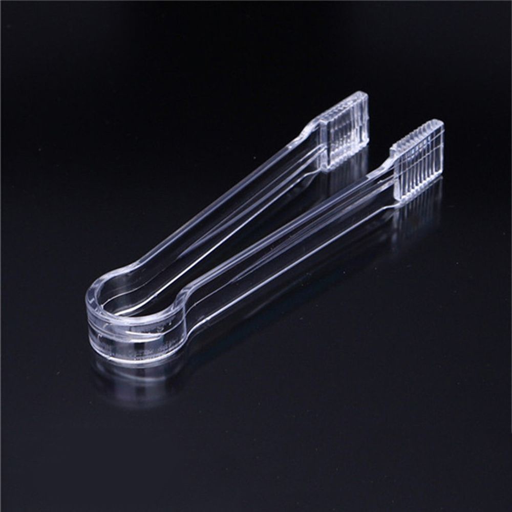 Kẹp gắp thức ăn SJJL chất liệu nhựa trong suốt có thể tái sử dụng