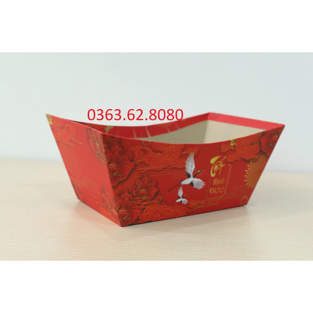 Giỏ quà Tết khay thuyền đẹp - Mẫu mới nhất Tết 2023