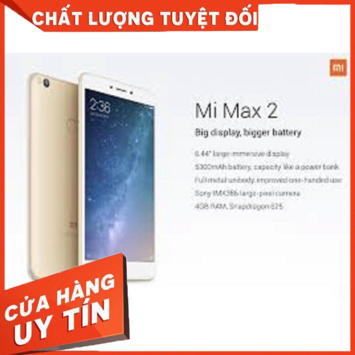 [ SIÊU GIẢM GIÁ  ] [ CHƠI LIÊN QUÂN ] điện thoại Xiaomi Mi Max 2 - Xiaomi Mimax 2 (4GB/64GB) 2SIM - Có Tiếng Việt, màn h