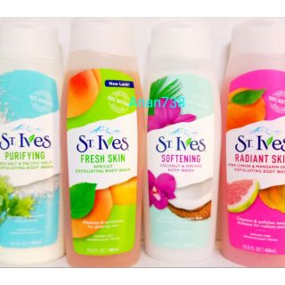 Sữa Tắm Stives 100% Thiên Nhiên 400ml
