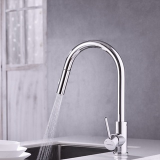 Vòi rửa bát cổ rút Hafele HT21-CH1P287 - 577.55.230 màu Chrome