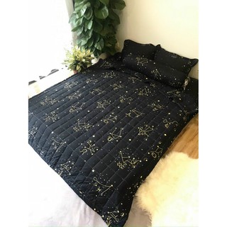Bộ Chăn Phao Ga Gối Poly Set 5 Món