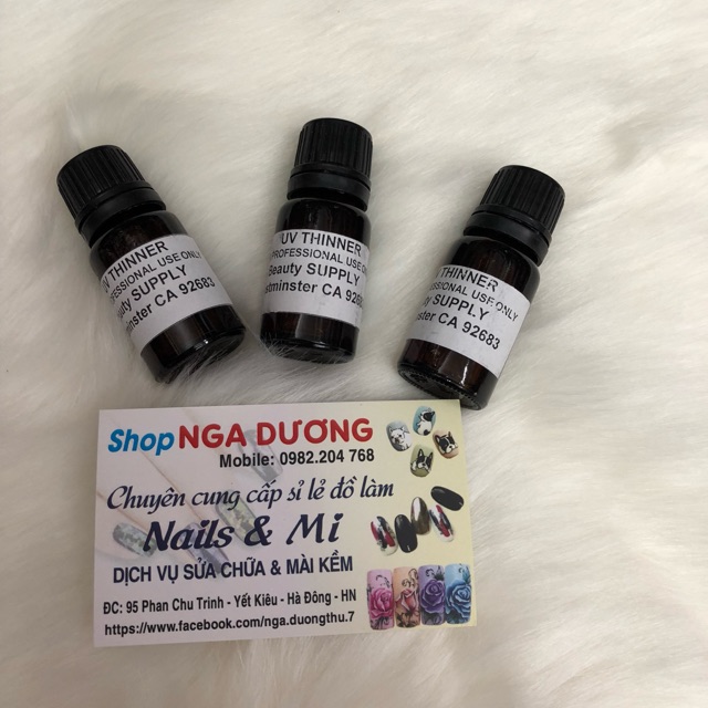 Nước pha sơn gel ( đồ làm móng )