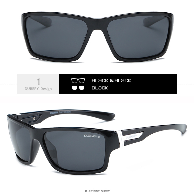 Kính mát phân cực DUBERY thời trang cá tính cho nam
