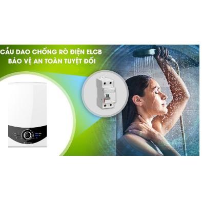 [Tặng dây cấp] Máy Nước Nóng Trực Tiếp không bơm Smart SMC45E SBS VN Chống Giật