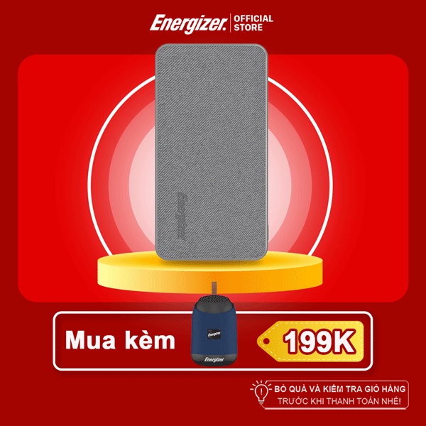 Sạc dự phòng Energizer 10000mAh - UE10043