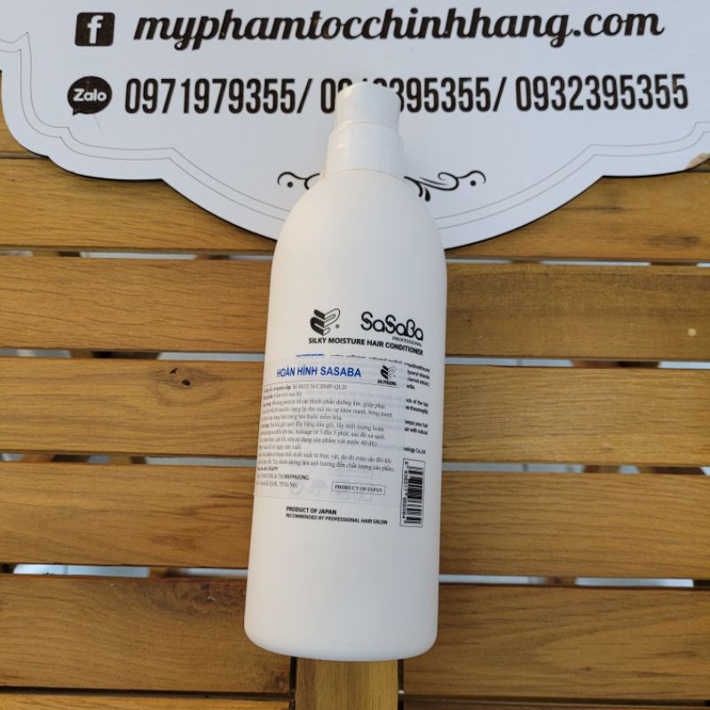 LẺ DẦU GỘI HOẶC ( DẦU XẢ) HOÀN HÌNH SASABA PLUS MẪU MỚI 2019 500ML - 800ML