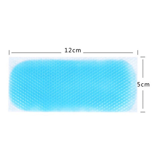 Bộ 2 miếng gel dán làm mát họa tiết trái cây ngọt ngào nhỏ gọn tiện dụng cho mùa hè