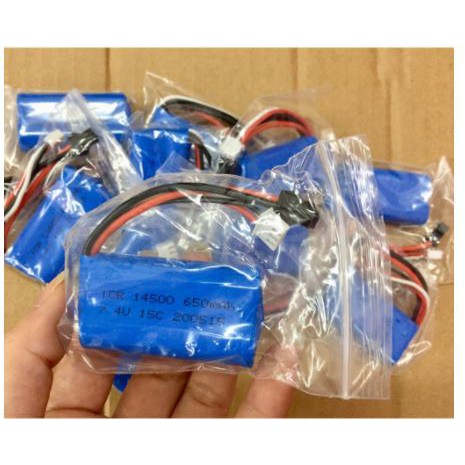 Pin lion dung lượng cao 7,4v 1200mah chuyên dụng cho RC đồ chơi mô hình xe ô tô điều khiển từ xa WPL D12