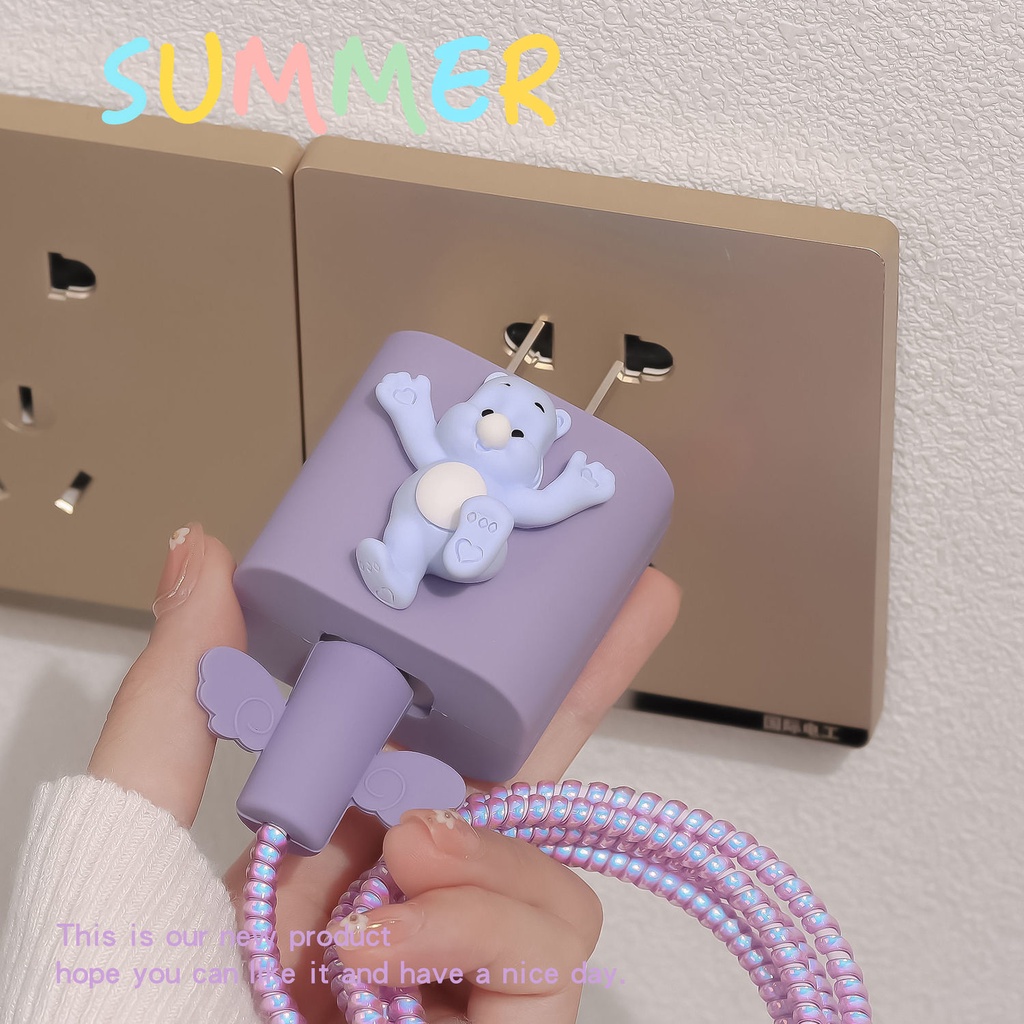 Vỏ bảo vệ đầu dây cáp sạc thích hợp cho iPhone 13 12 11 PRO MAX compatible for ipad MINI 6 PRO 11 2021 AIR 4 10.2