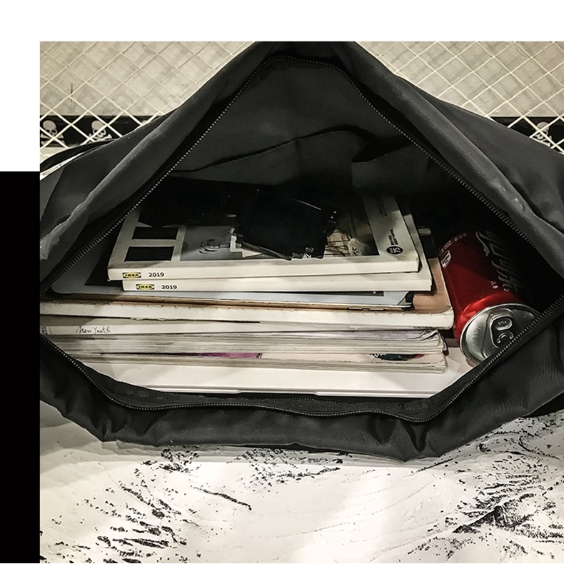 Big Capacity Nylon Ulzzang Korean Fashion Men tote &amp;Sling &amp; Shoulder &amp; Crossbody &amp; Messager Bag Birthday gift