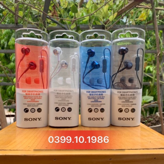 Tai nghe SONY MDREX255AP chính hãng Thái Lan mới 100% fullbox