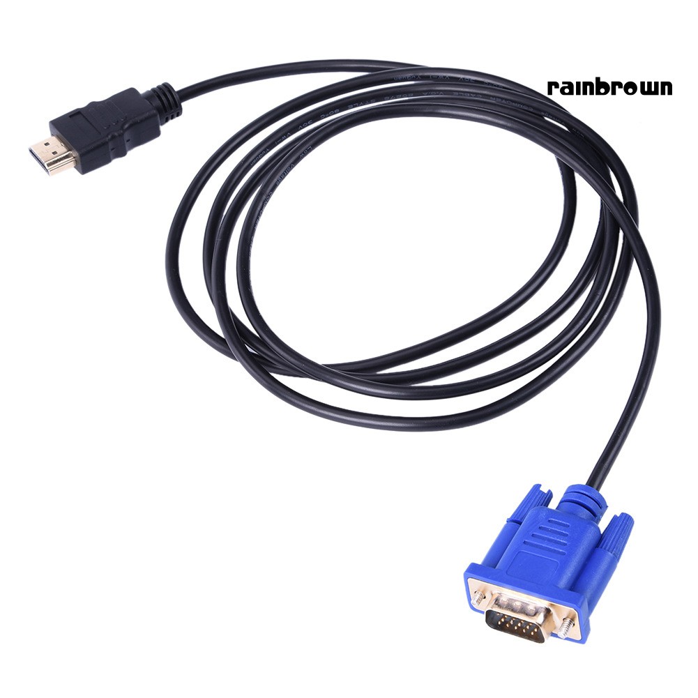 Cáp Kết Nối Hdmi Sang Vga 15pin 1080p Cho Pc Tv