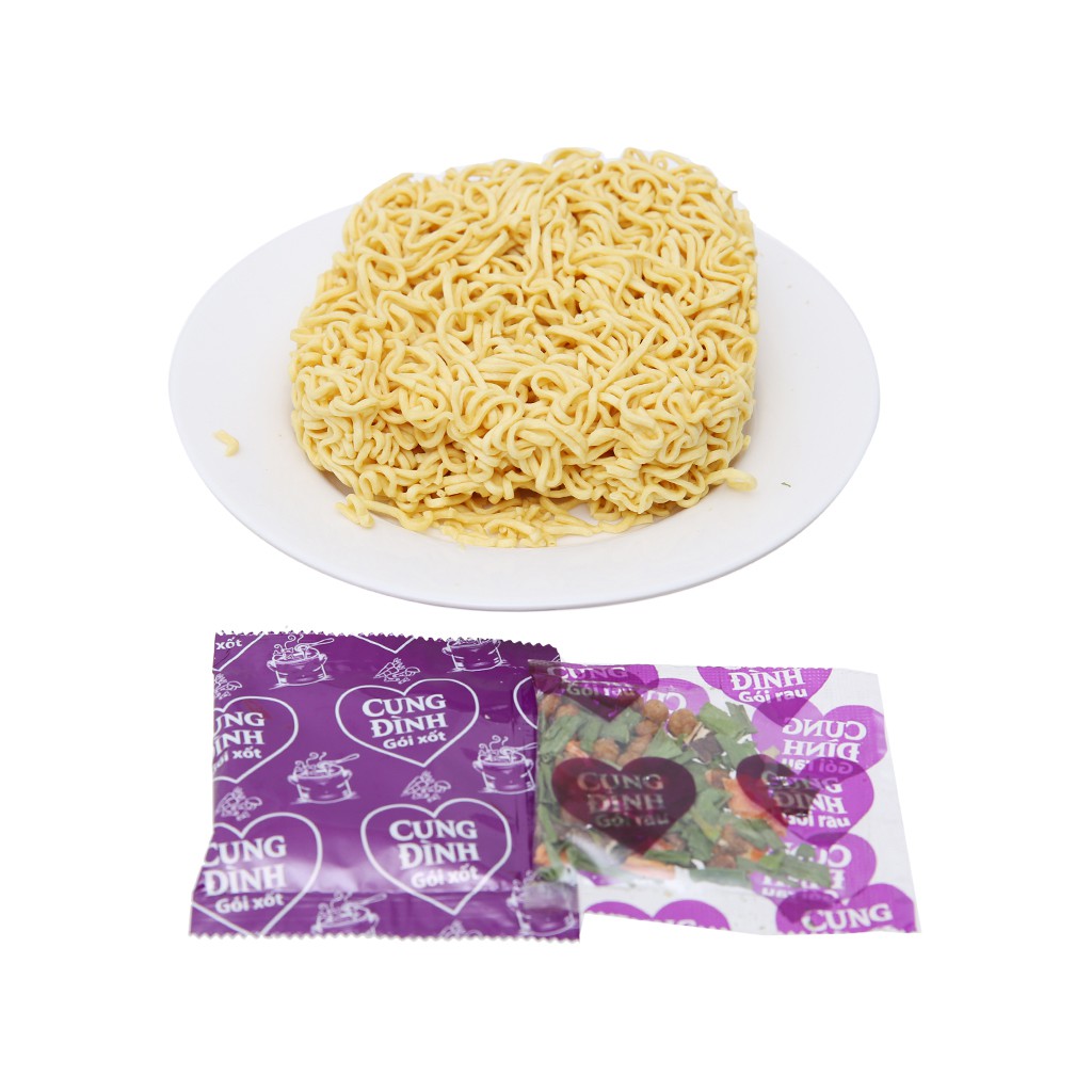 Mì Khoai Tây Cung Đình Hương Vị Thịt Hầm Nấm Thùng 30 Gói x 80g/gói