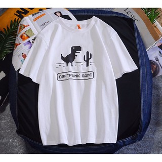 Áo thun unisex khủng long google cá tính