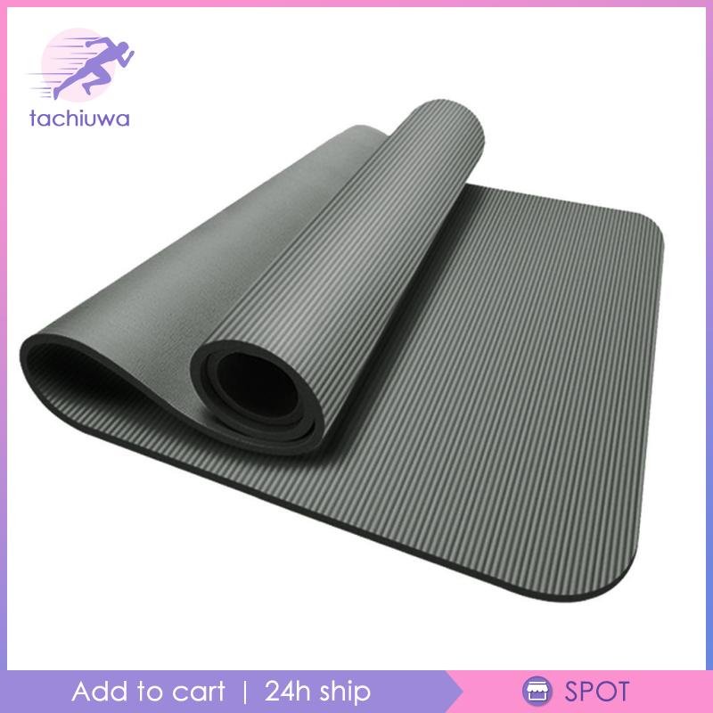 Thảm Tập Yoga / Thể Dục Chống Trượt Màu Đỏ NBR