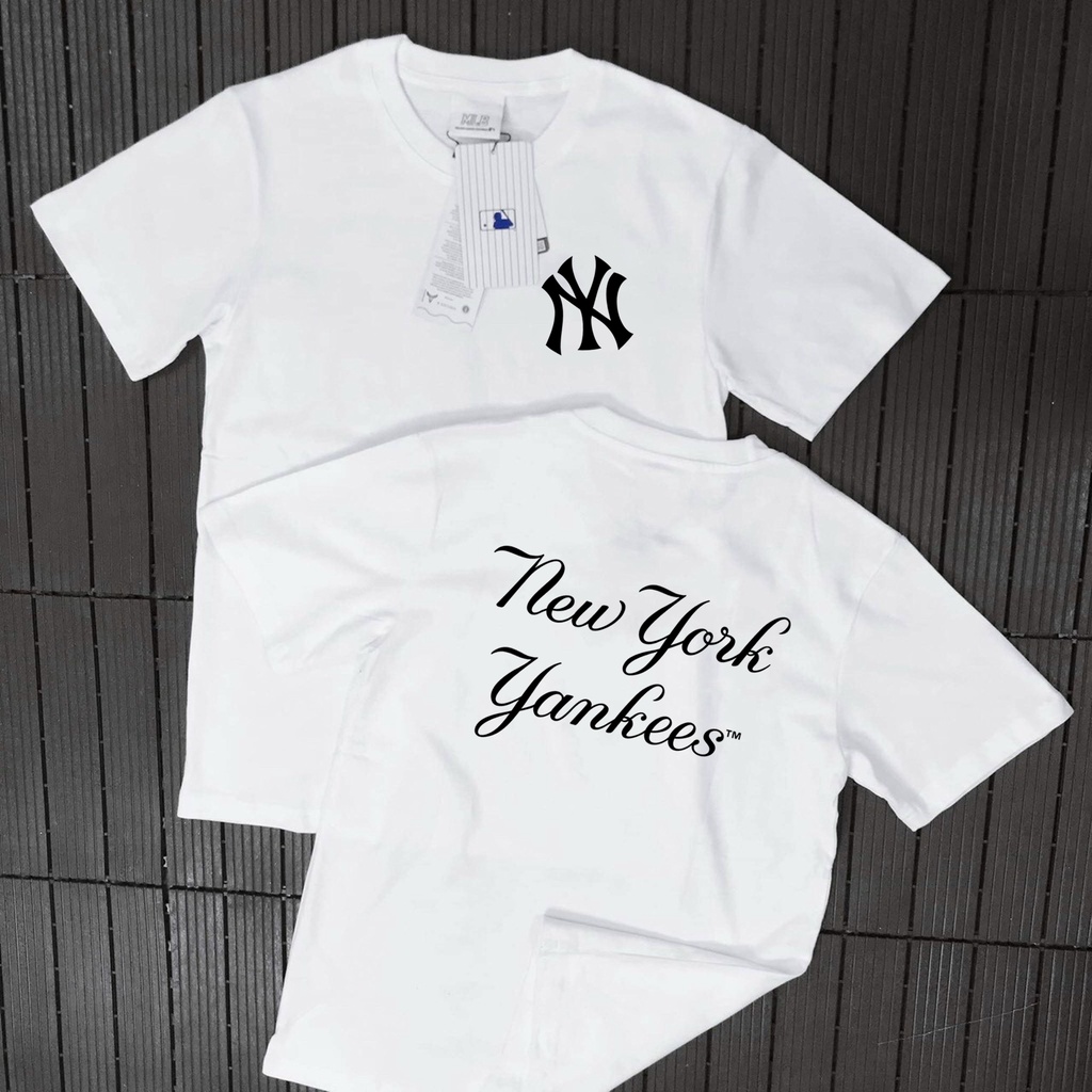 Áo Thun mlb xuất xịn nam nữ mặt đẹp 100% Cotton