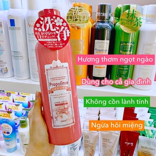 NƯỚC SÚC MIỆNG PROPOLINSE NHẬT BẢN 600ML MÀU HỒNG