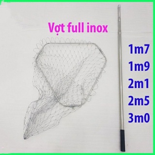 Vợt xúc cá inox, vợt xúc cá