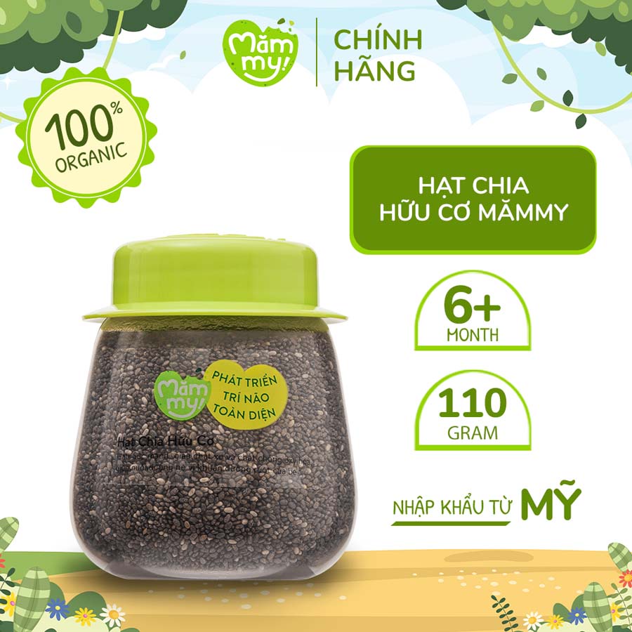 Hạt Chia Hữu cơ Mămmy 110g