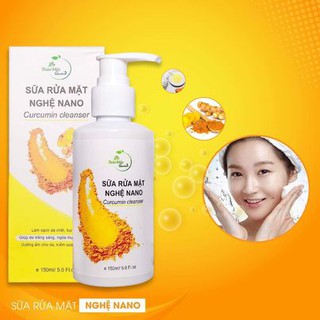 Sữa rửa mặt nghệ nano