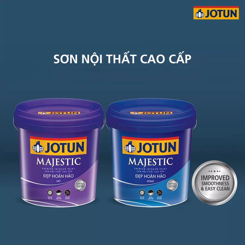 Sơn Nội Thất Cao Cấp Jotun Majestic thùng 5L