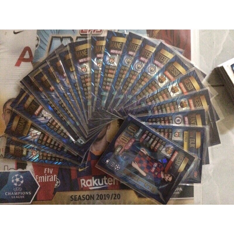 Thẻ insert match attax 19/20