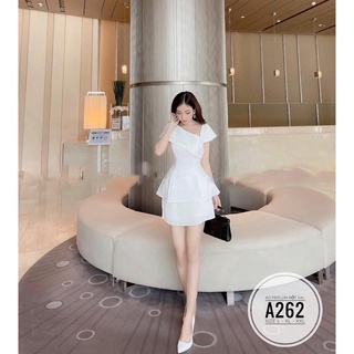 Bigsize Áo peplum rớt vai A262
