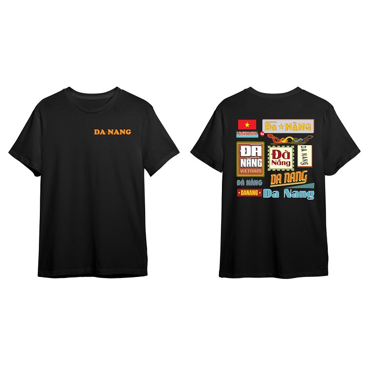 Áo thun unisex nam nữ hình SÀI GÒN, HÀ NỘI Siêu chất, siêu đẹp, Chất cotton co giãn 4 chiều thoáng mát thoải mái - AD