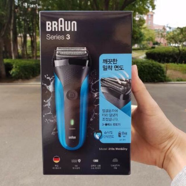 [Mã 154FMCGSALE giảm 8% đơn 500K] Máy cạo râu Braun Series 3 310s Nhật Bản _Hàng chính hãng