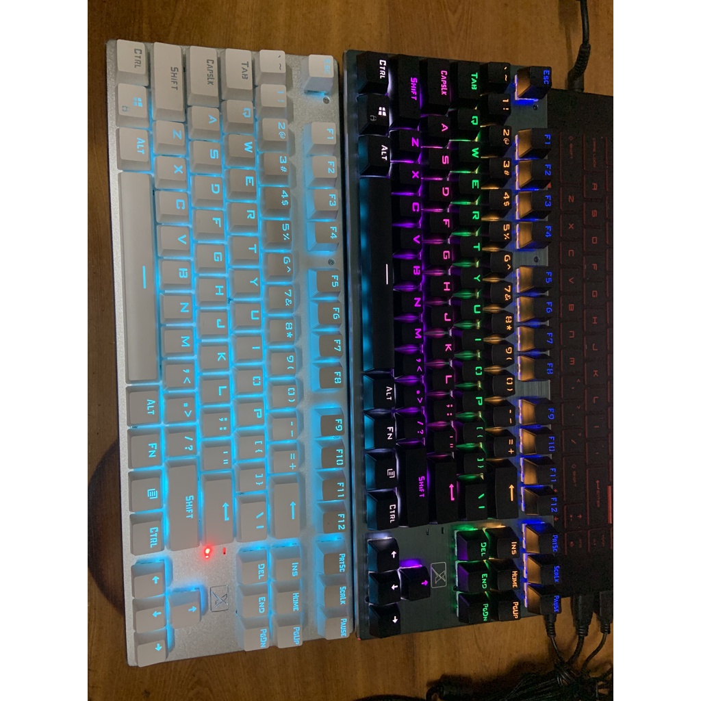 Bàn phím Cơ Không Dây Bluetooth Red switch K950 LED đẹp, Dùng cho máy tính laptop,điện thoại,máy tính bảng