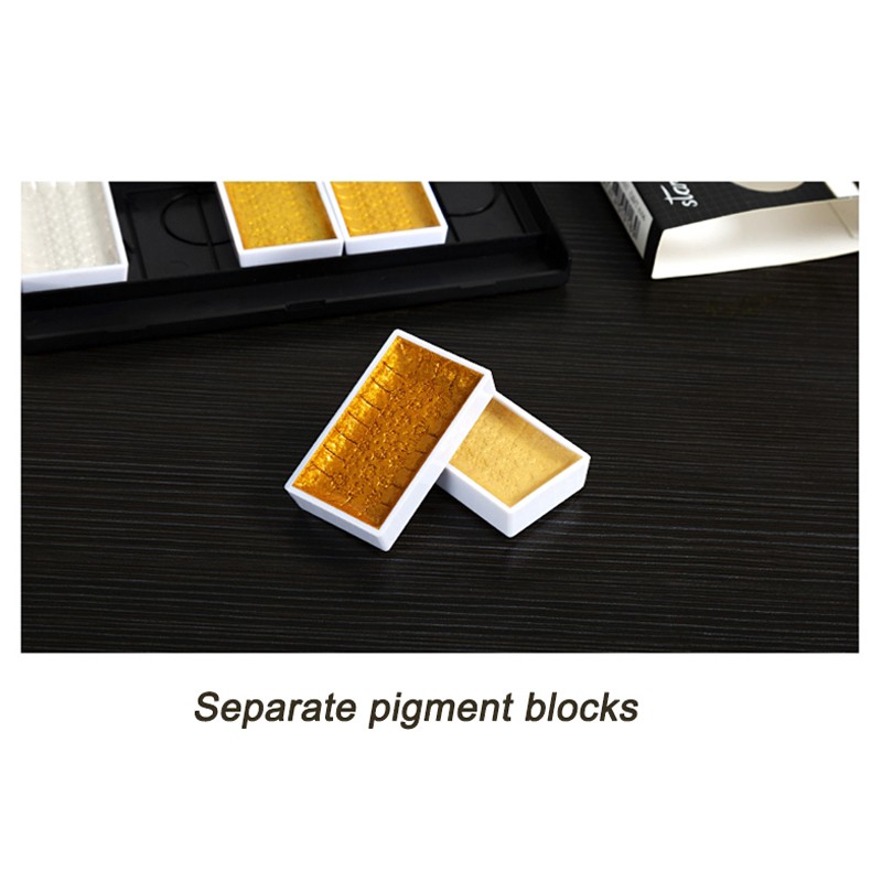 Bộ 5/8 màu nước SeamiArt kèm cọ vẽ chất lượng cao tiện dụng