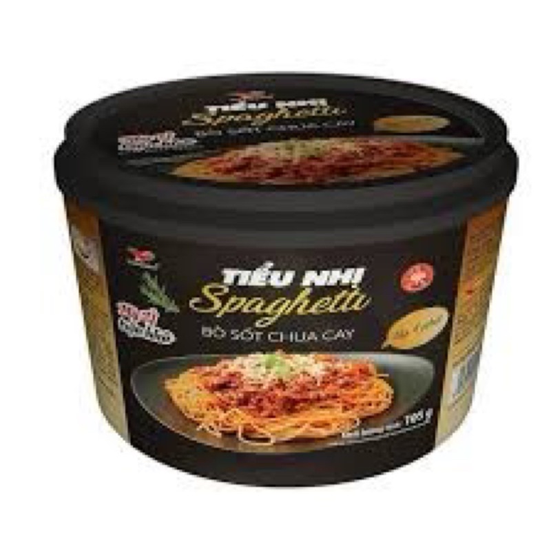 MÌ TRỘN HỘP TIỂU NHỊ SPAGHETTI BÒ SỐT CHUA CAY | BigBuy360 - bigbuy360.vn