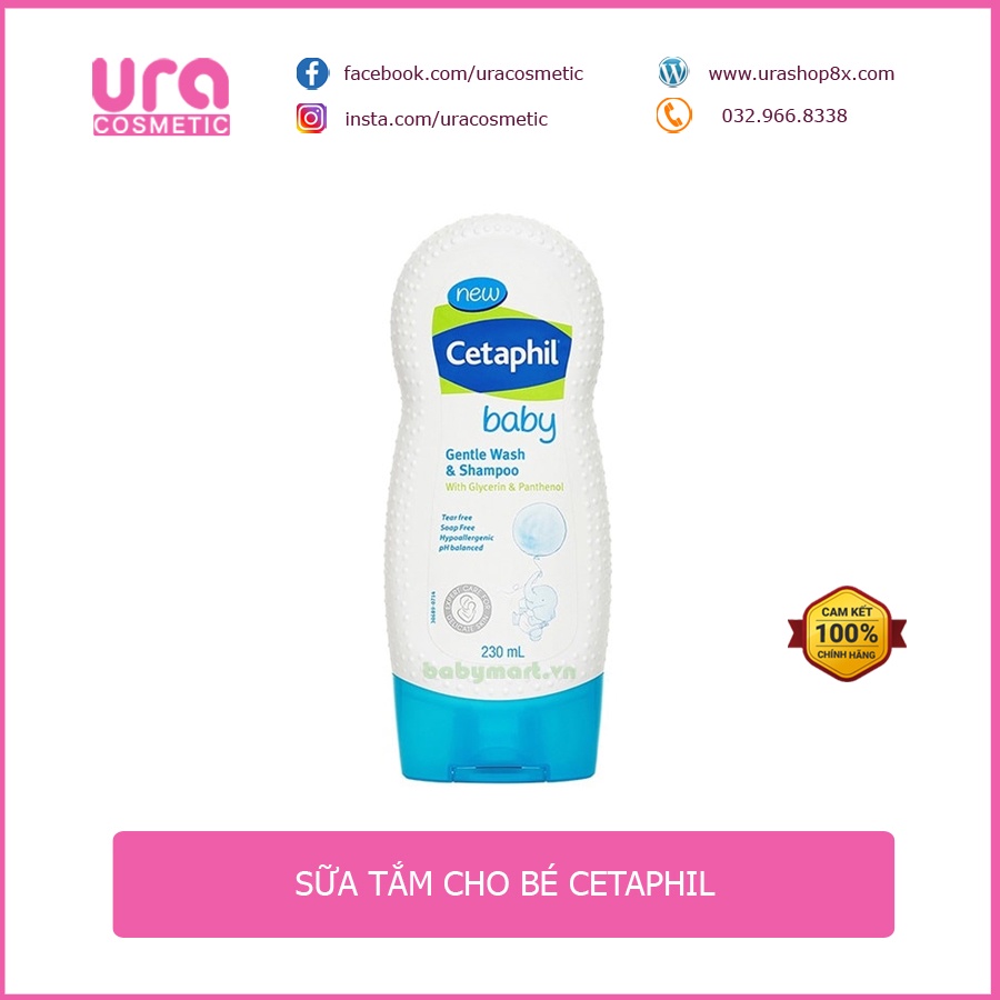 Sữa tắm cho bé Cetaphil