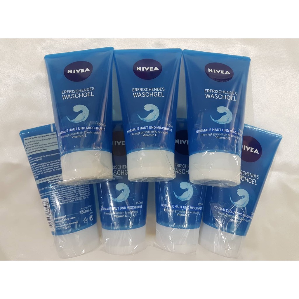 Sữa rửa mặt Nivea Erfrischendes Waschgel