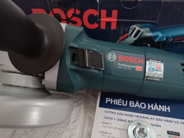 MÁY MÀI GÓC BOSCH GWS 750-100 - HÀNG CHÍNH HÃNG