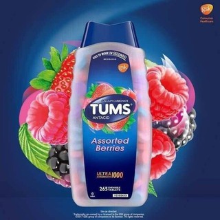 🍓Kẹo ngậm trị đau bao tử Tums 265 viên