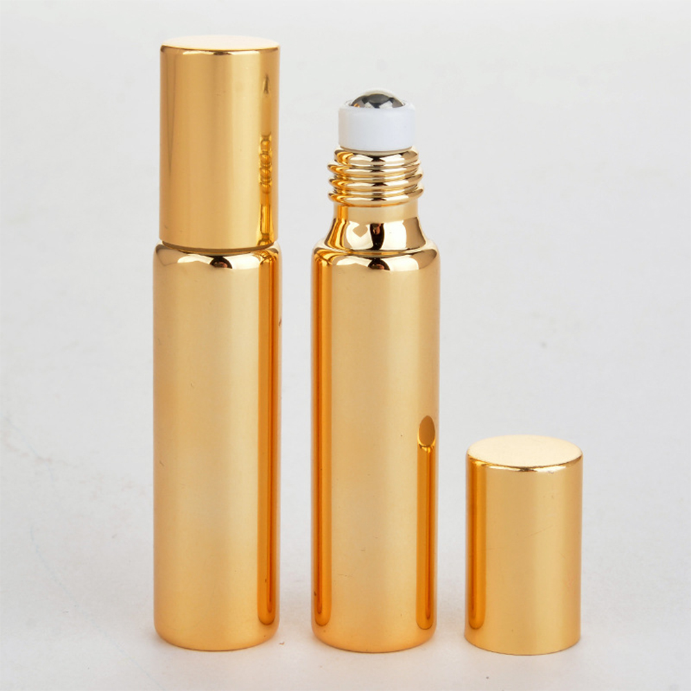 Chai Lăn Mini 10ML Bằng Thép Không Gỉ Chuyên Dụng Đựng Mỹ Phẩm Khi Đi Du Lịch