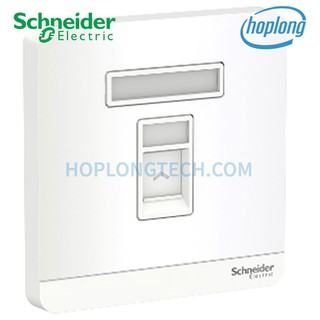 Bộ ổ cắm mạng đơn Cat6 Schneider E8331RJS6_WE