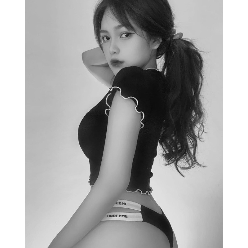 Quần lót nữ cao cấp UNDERME™ Natural Cotton Caged Thong "=" (Cotton kháng khuẩn được đặt dệt riêng tại Việt Nam) | BigBuy360 - bigbuy360.vn