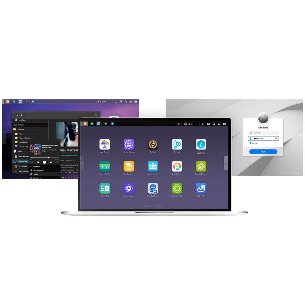 Ổ cứng mạng NAS Asustor Drivestor2 AS1102T CPU ARM Quad-core, RAM 1GB, LAN 2.5Gbps, 2 khay ổ cứng