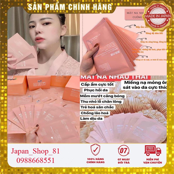 (Hàng Chuẩn)Mặt nạ nhau thai cừu, Mặt Nạ Tế Bào Gốc Nhau Thai Cừu Cuống Rốn_Japan_Shop_81 | BigBuy360 - bigbuy360.vn