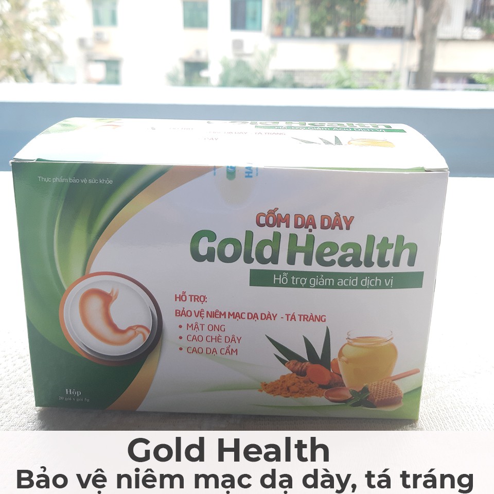 [GIÁ SỈ] Cốm Dạ Dày GOLD HEALTH - Bảo vệ niêm mạc dạ dày tá tràng, giảm viêm loét, rối loạn tiêu hóa, đầy bụng ợ chua