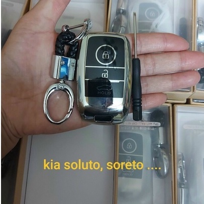 Bao chìa khóa Kia Morning, Cerato, K3, Rondo, Rio, Soluto, Seltos chìa thông minh