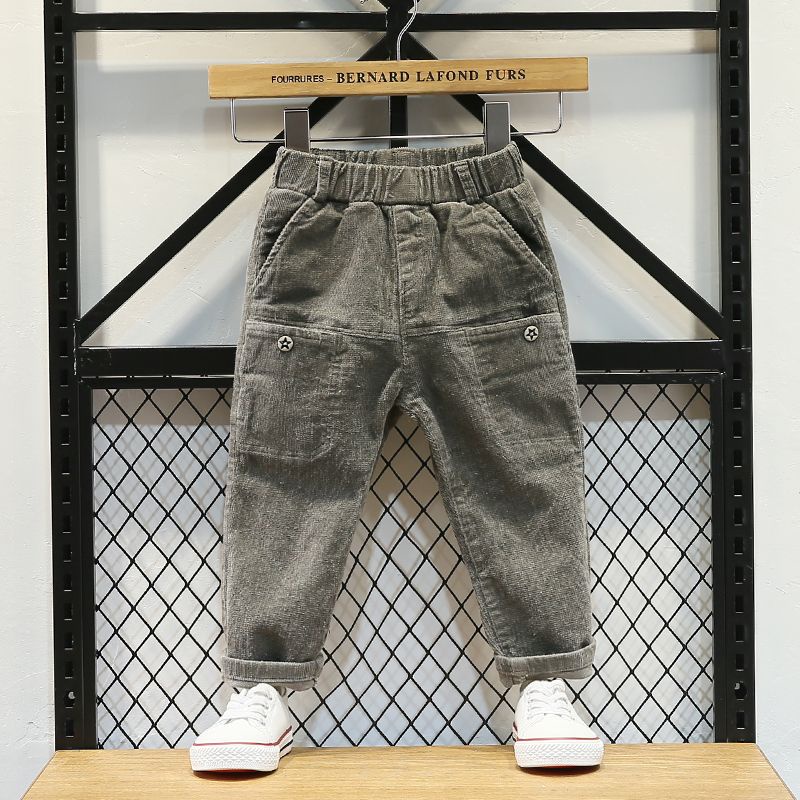 Quần dài nhung cho bé