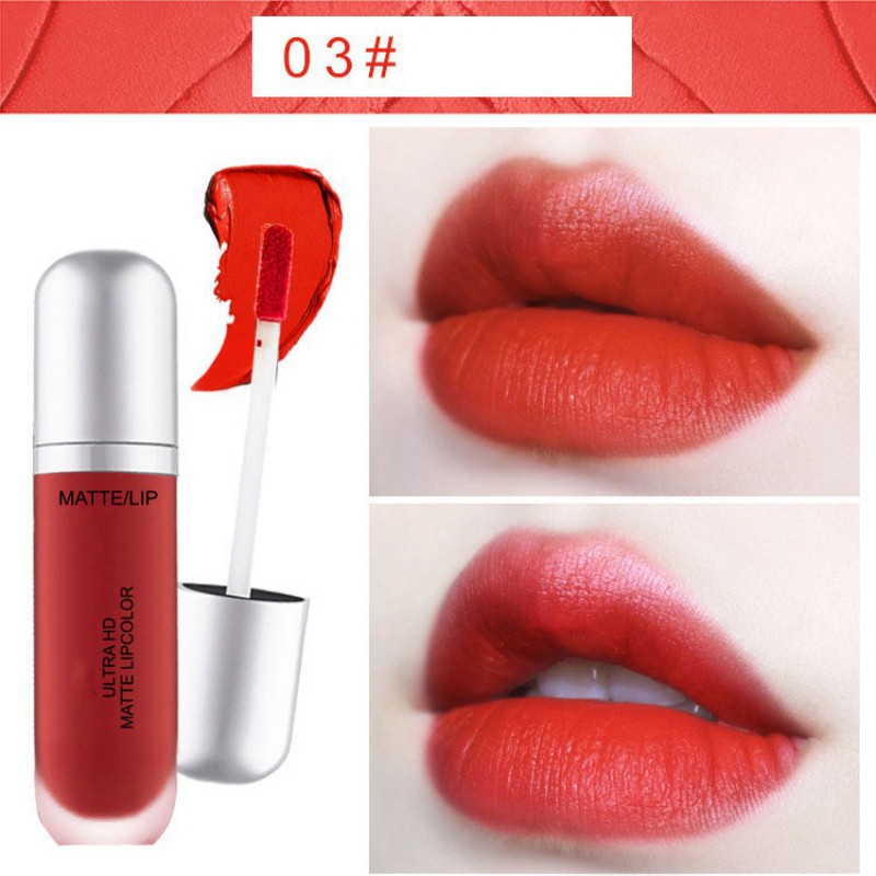 Son kem lì Novo Big Ultra HD Matte Lip bền màu chống trôi PH8